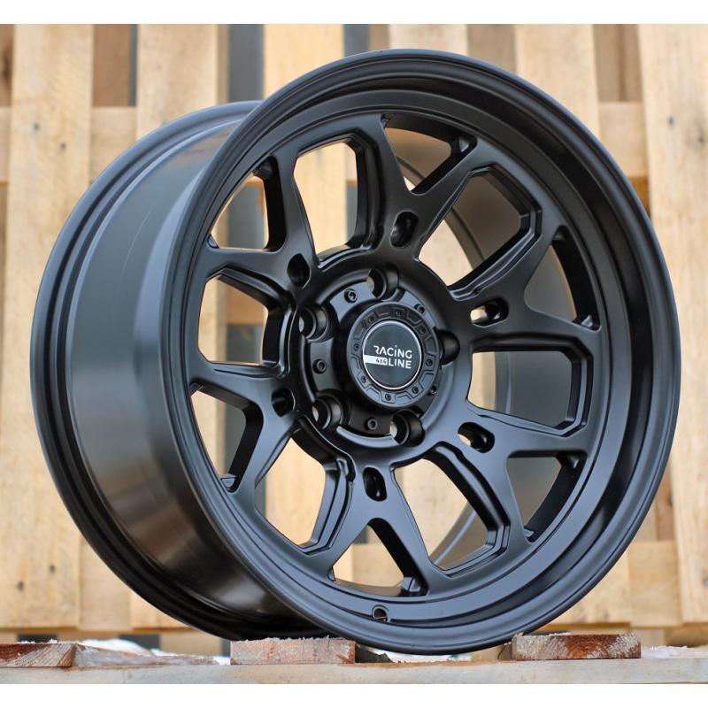 R17x9 5X127 ET M6 78.1 B1106 Black Half Matt (BLHM) For 4X4 (R) R17x9 5X127 ET M6 78.1 B1106 Black Half Matt (BLHM) For 4X4 (R)
