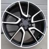 R20x8.5 5X112 ET 40 66.6 B1303 (IN5450) Black Polished (MB) For MER (K3) (Rear+Front)