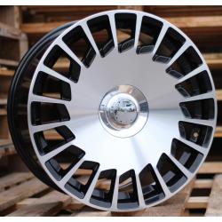 R20x8.5 5X112 ET 35 66.6 B1464 Black Polished (MB) For MER (P) (MAYBACH (Front+Rear))