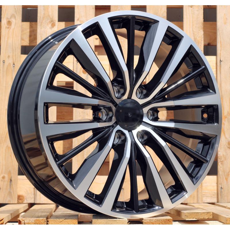 R20x8 6X139.7 ET 35 77.8 B1693 Black Polished (MB) For 4X4 (K3) R20x8 6X139.7 ET 35 77.8 B1693 Black Polished (MB) For 4X4 (K3)
