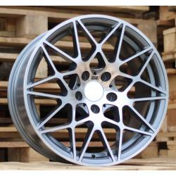 R18x9.5 5X120 ET 40 72.6 B5167 Grey Polished (MG) For BMW ((AKC 85 Eur))