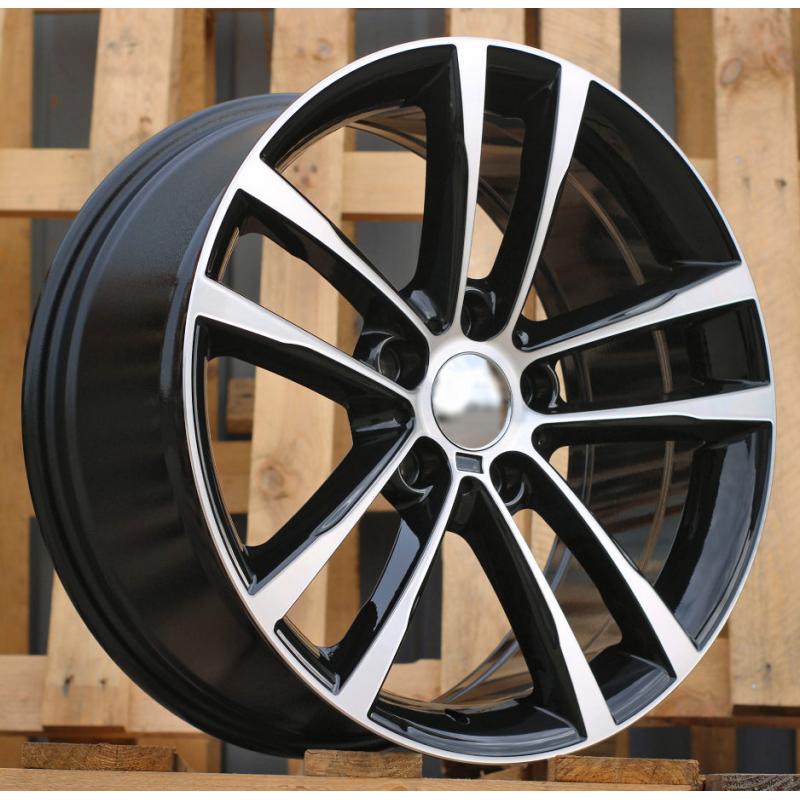 R18x8 5X120 ET 34 72.6 B5229 Black Polished (MB) For BMW (P2) R18x8 5X120 ET 34 72.6 B5229 Black Polished (MB) For BMW (P2)