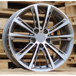 R19x8 5X120 ET 36 72.6 B528 (FE010) Grey Polished (MG) For BMW (R) ((AKC 85 Eur))