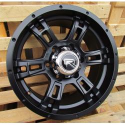 R16x8 6X139.7 ET 0 110.5 B5317 Black Half Matt (BLHM) For 4X4 (R)