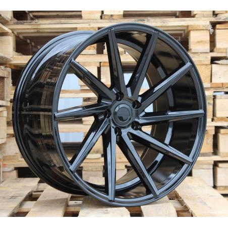 R18x8 5X112 ET 35 66.6 B1059 Black (BL) For RACIN (P+Z2+Z4) (RIGHT SIDE (Style Vossen))