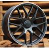 R21x10 5X112 ET 35 66.6 B5318 (A7102B) Black Half Matt+Polished Lip (BLHMPL) For MER (P) (FRONT+ REAR)